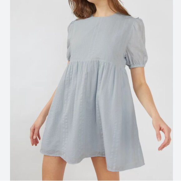 Aritzia Sunday Best Light Blue Zane Dress - Size S - Picture 1 of 9